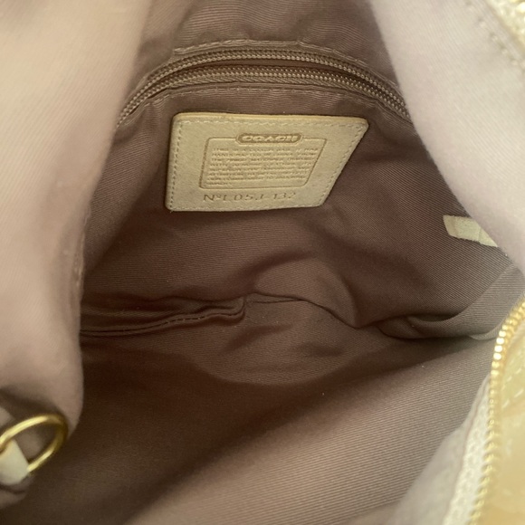 ✨VINTAGE✨ Coach “mini Hampton signature scribble C hobo” shoulder bag ! - Picture 5 of 6